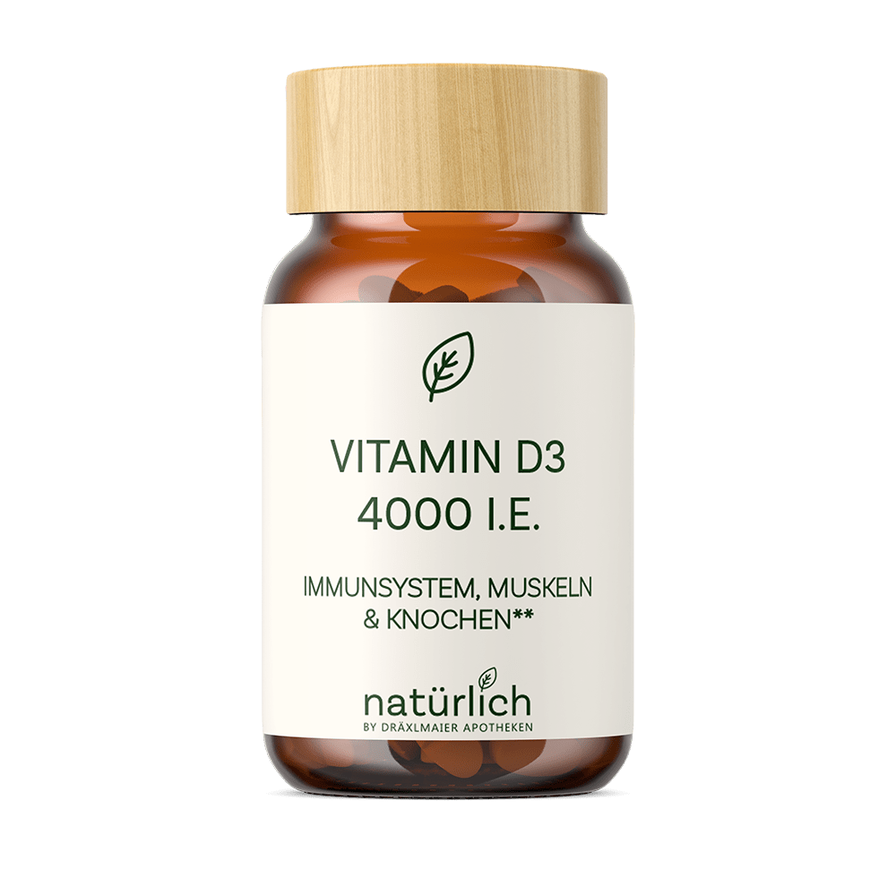 Vitamin D3 4000 I.E. | Knochen, Immunsystem und Muskeln