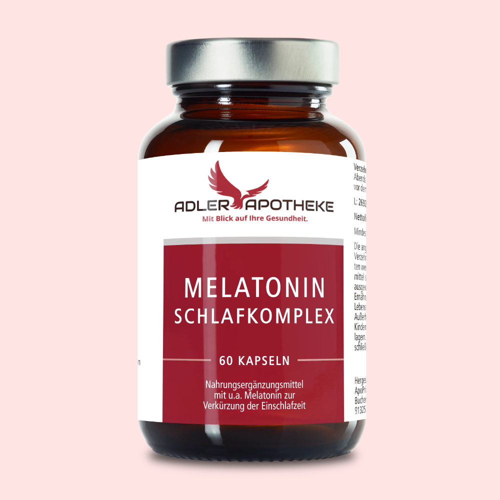 Adler Melatonin Schlafkomplex | Tryptophan, Vitamin B6 und B12